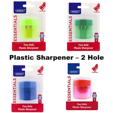 Marlin 2-Hole Plastic Sharpener + Container